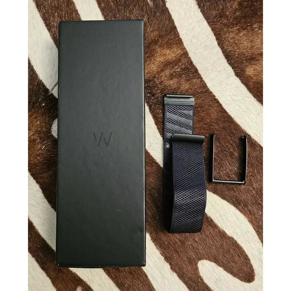 WHOOP 4.0 Replacement Band With Buckle- SuperKnit Black